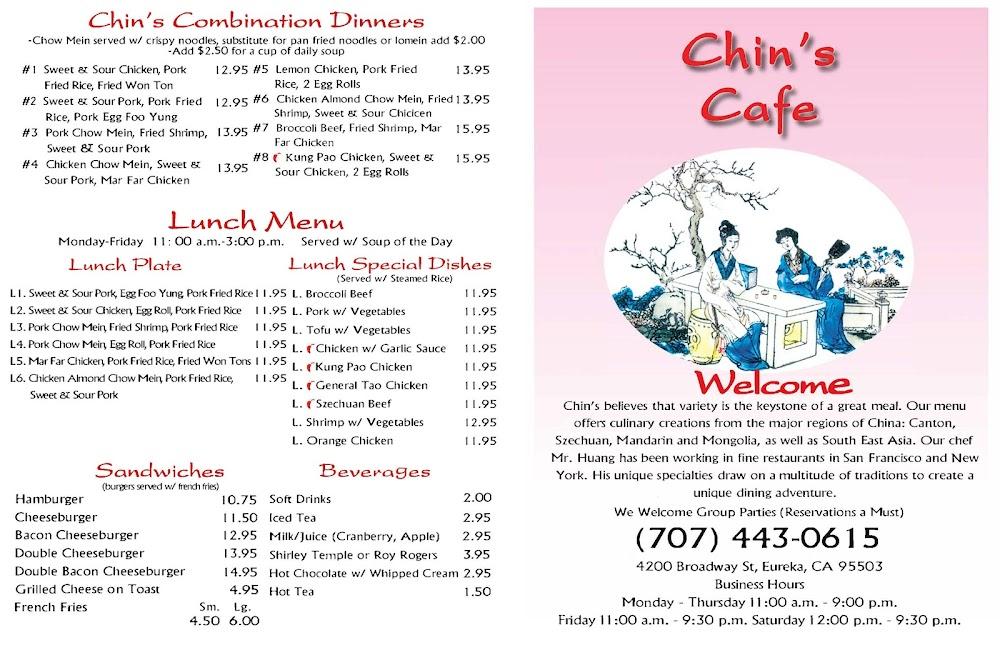 Chin's Cafe Kung Pao Pork